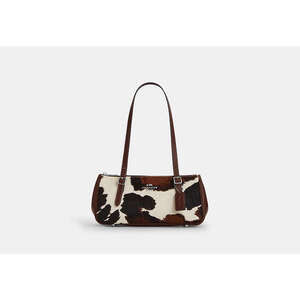 Asher Shoulder Bag With Cow Print